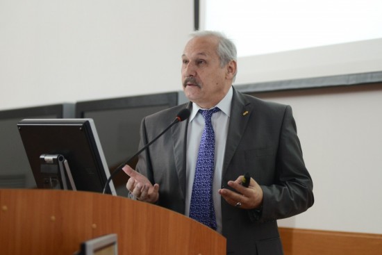 Professor Anatoly Zolotukhin at Ukhta University. SPE.