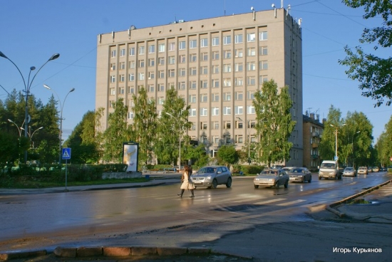 Building E of Ukhta State Technical University